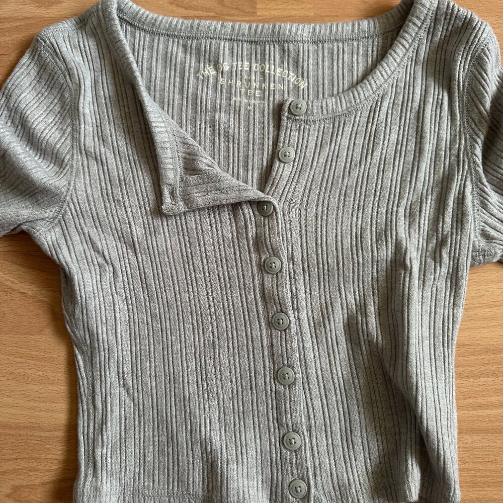 Aeropostale Cropped Long Sleeve